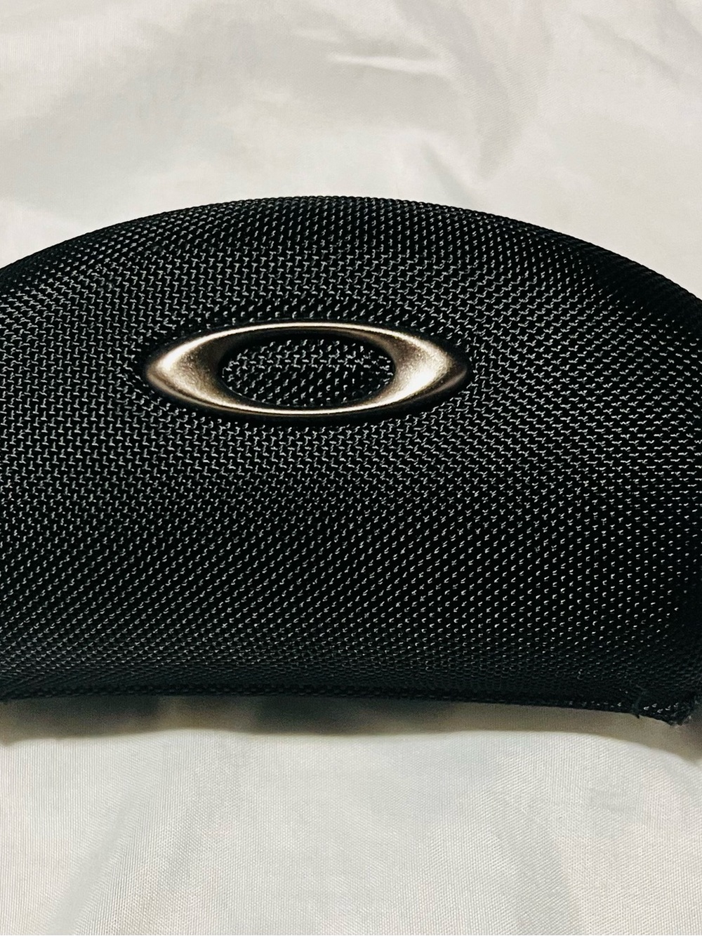Oakley Black Sunglasses Hard Shell Case with Silver Logo